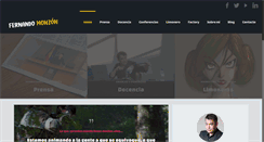 Desktop Screenshot of fernandomonzon.com